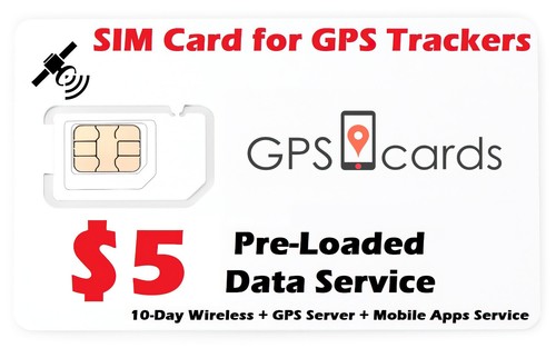 Sim card for - gps, tracker